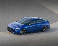2021 Hyundai Elantra N Line - Front Three-Quarter Wallpaper 190x150