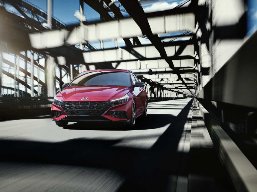 2021 Hyundai Elantra N Line - Front Wallpaper 850x637 #107