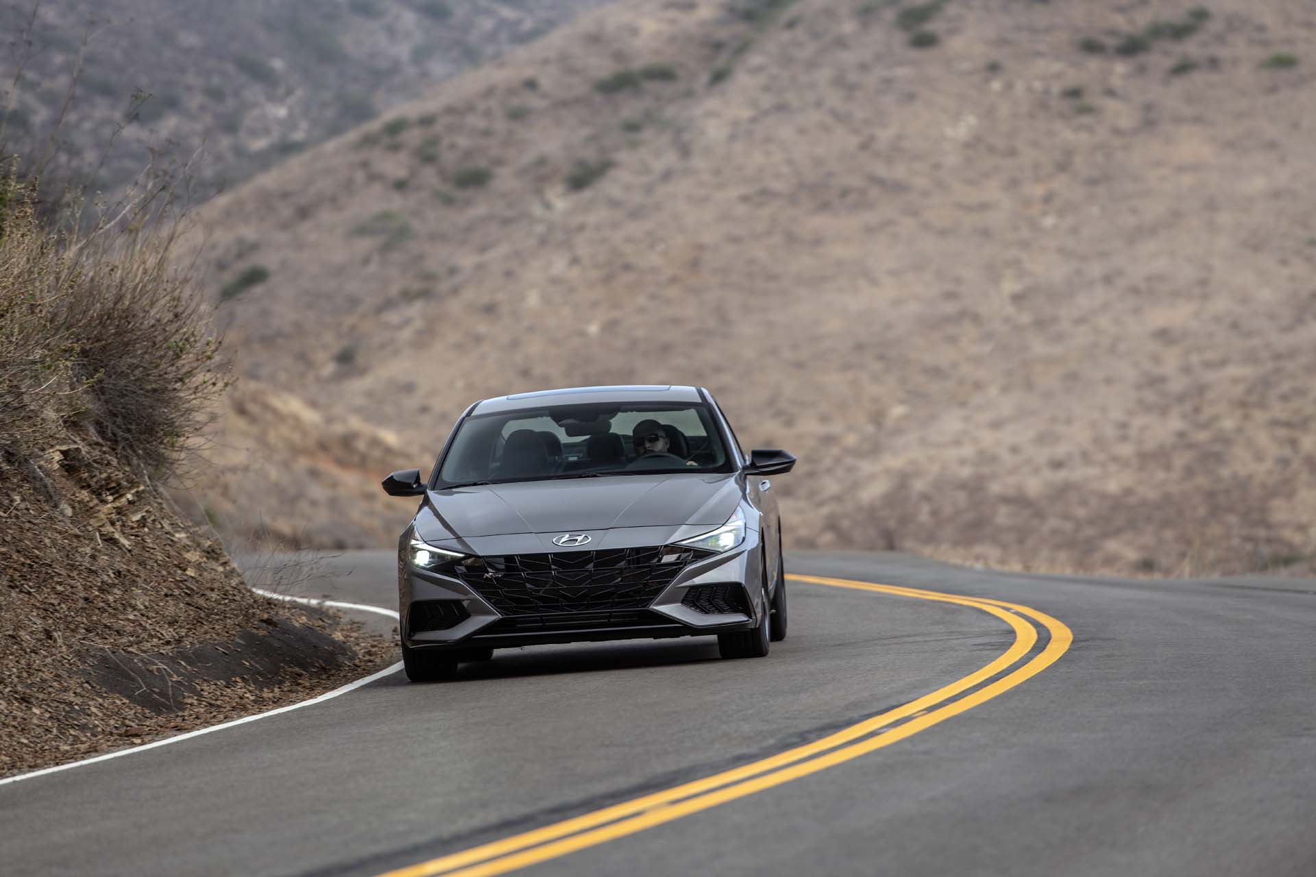 Download 2021 Hyundai Elantra N Line - Front HD Wallpaper 1920x1280 #66