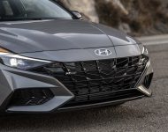 2021 Hyundai Elantra N Line - Grill Wallpaper 190x150