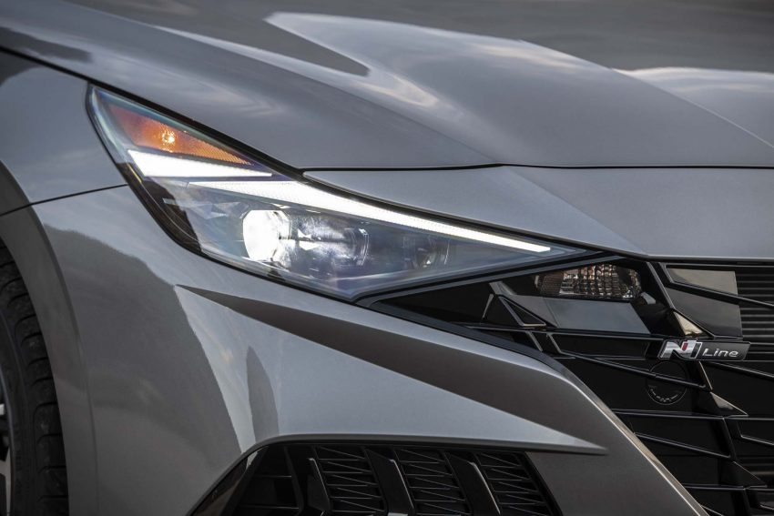2021 Hyundai Elantra N Line - Headlight Wallpaper 850x567 #78