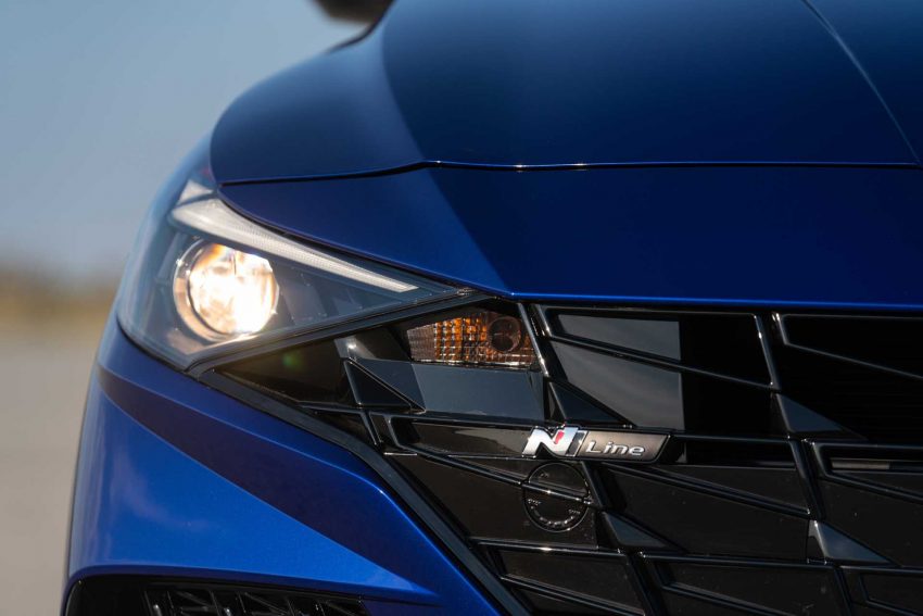 2021 Hyundai Elantra N Line - Headlight Wallpaper 850x567 #31