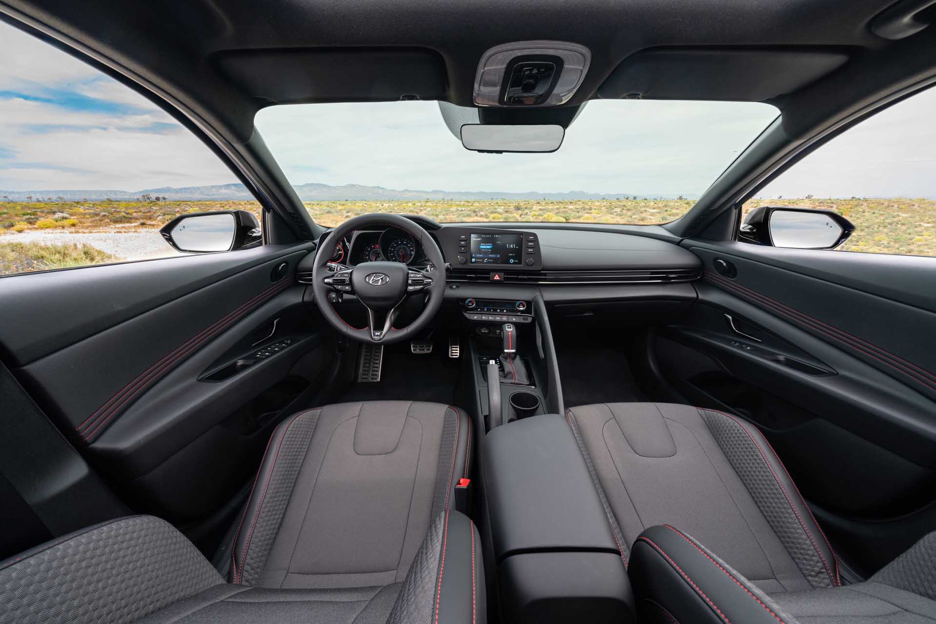 Download 2021 Hyundai Elantra N Line - Interior, Cockpit HD Wallpaper 1919x1280 #45