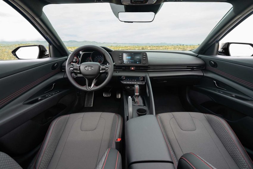2021 Hyundai Elantra N Line - Interior, Cockpit Wallpaper 850x567 #46