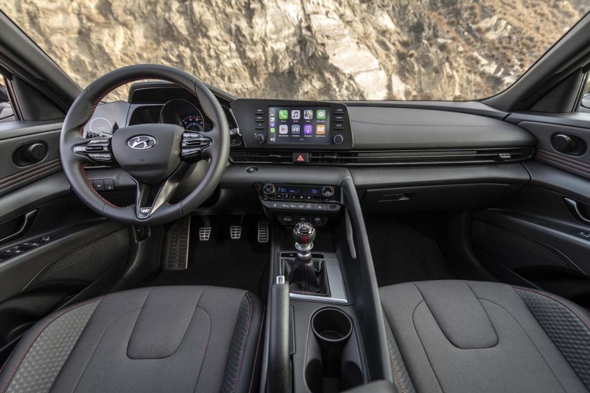 2021 Hyundai Elantra N Line - Interior, Cockpit Wallpaper 850x567 #91