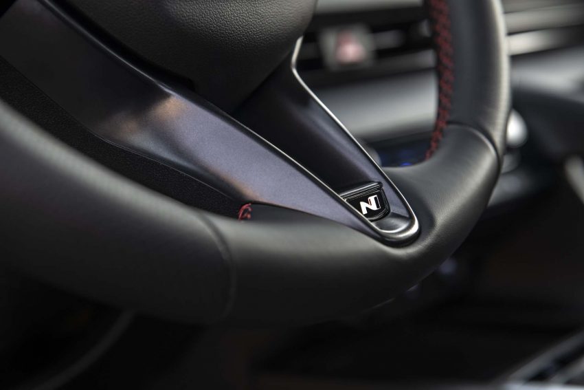 2021 Hyundai Elantra N Line - Interior, Steering Wheel Wallpaper 850x567 #103