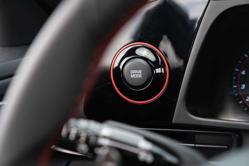 2021 Hyundai Elantra N Line - Interior, Steering Wheel Wallpaper 850x567 #51