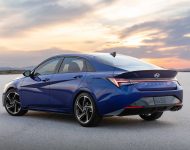 2021 Hyundai Elantra N Line - Rear Three-Quarter Wallpaper 190x150