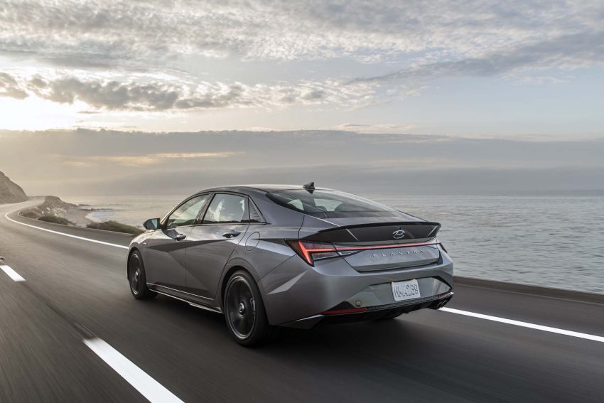 2021 Hyundai Elantra N Line - Rear Three-Quarter Wallpaper 850x567 #67
