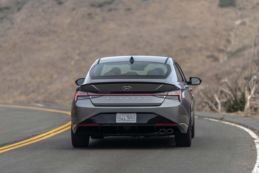2021 Hyundai Elantra N Line - Rear Wallpaper 850x567 #68