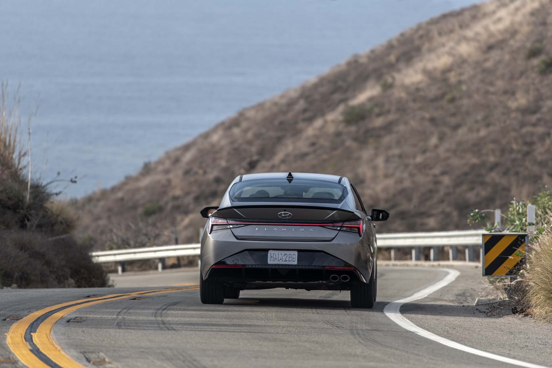 Download 2021 Hyundai Elantra N Line - Rear HD Wallpaper 1920x1280 #69