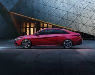 2021 Hyundai Elantra N Line - Side Wallpaper 190x150