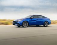2021 Hyundai Elantra N Line - Side Wallpaper 190x150