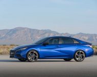2021 Hyundai Elantra N Line - Side Wallpaper 190x150