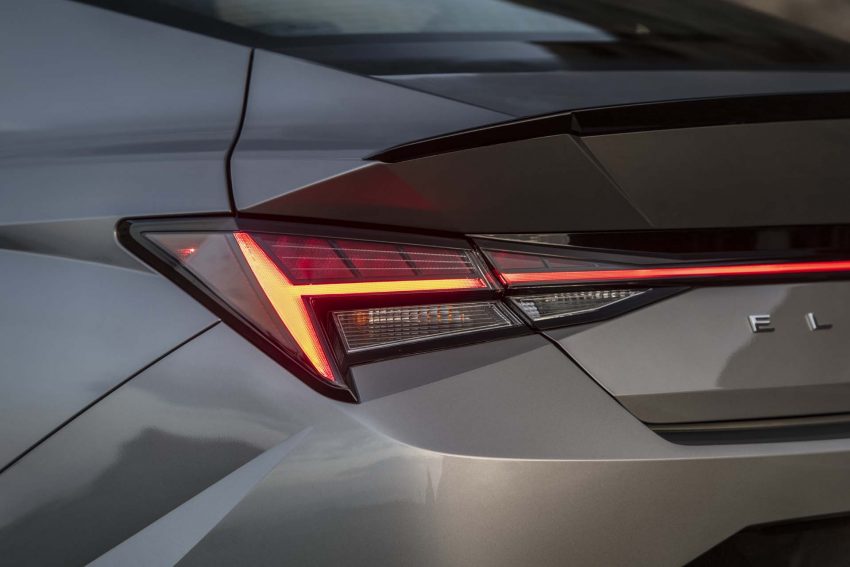 2021 Hyundai Elantra N Line - Tail Light Wallpaper 850x567 #87