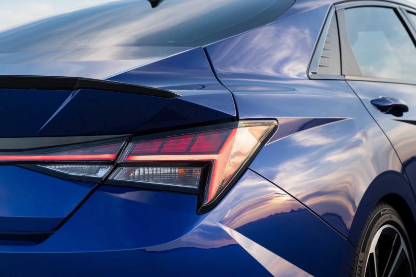 2021 Hyundai Elantra N Line - Tail Light Wallpaper 850x567 #39
