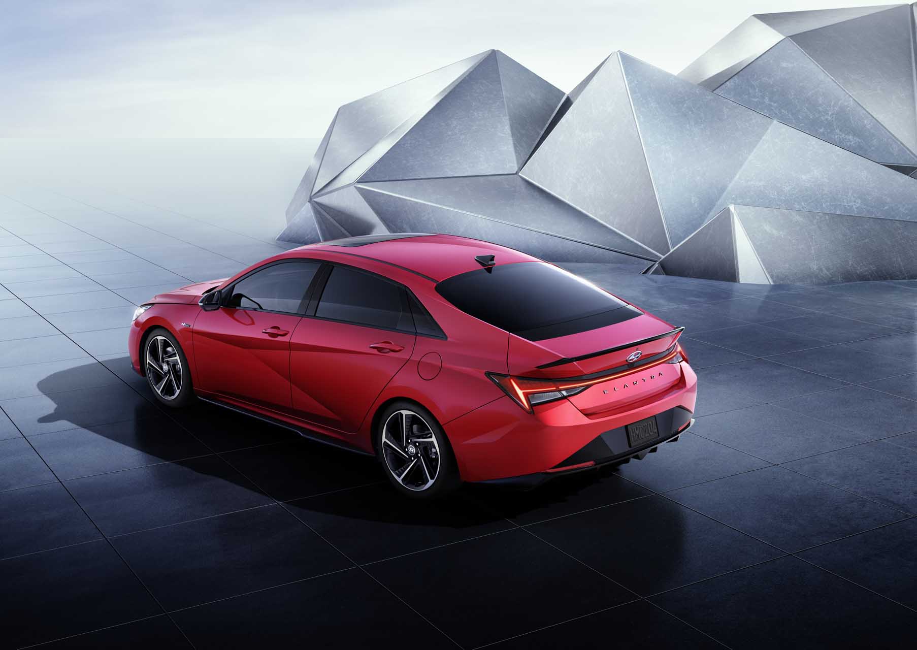 Download 2021 Hyundai Elantra N Line - Top HD Wallpaper 1806x1280 #110