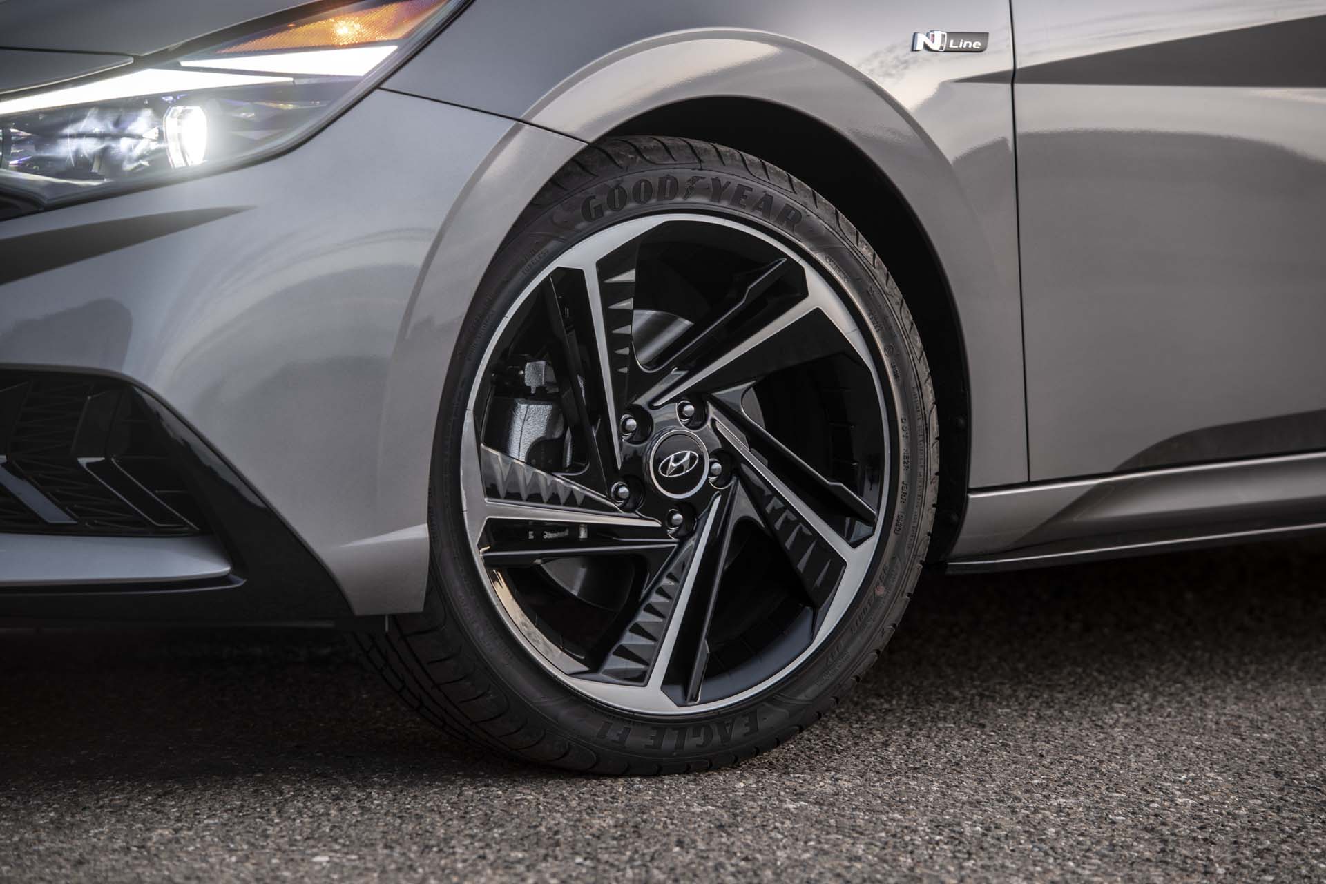 Download 2021 Hyundai Elantra N Line - Wheel HD Wallpaper 1920x1280 #80