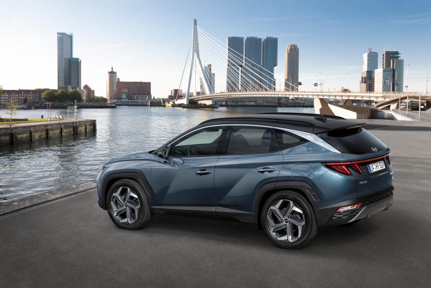 2021 Hyundai Tucson Hybrid - Rear Three-Quarter Wallpaper 850x567 #5