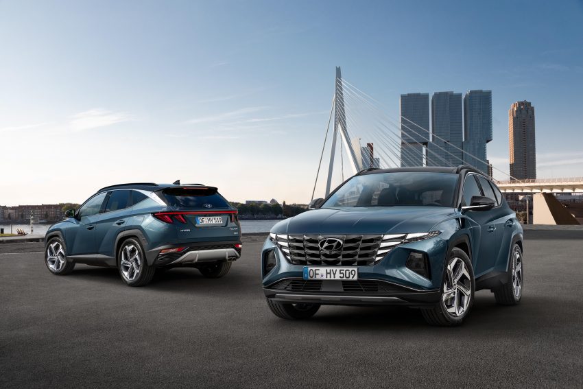 2021 Hyundai Tucson Hybrid Wallpaper 850x567 #3
