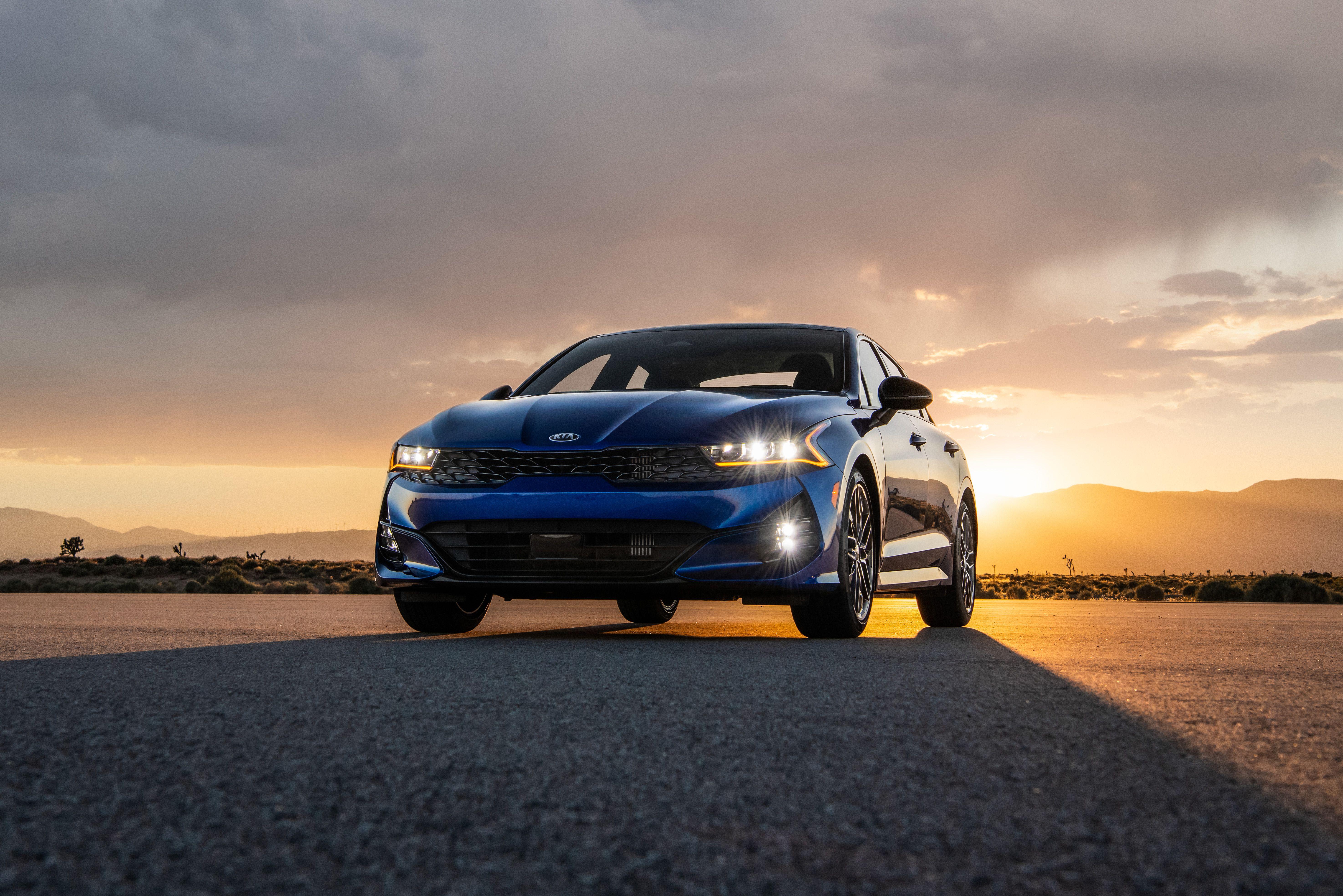 Download 2021 Kia K5 GT - Front HD Wallpaper 5899x3936 #13