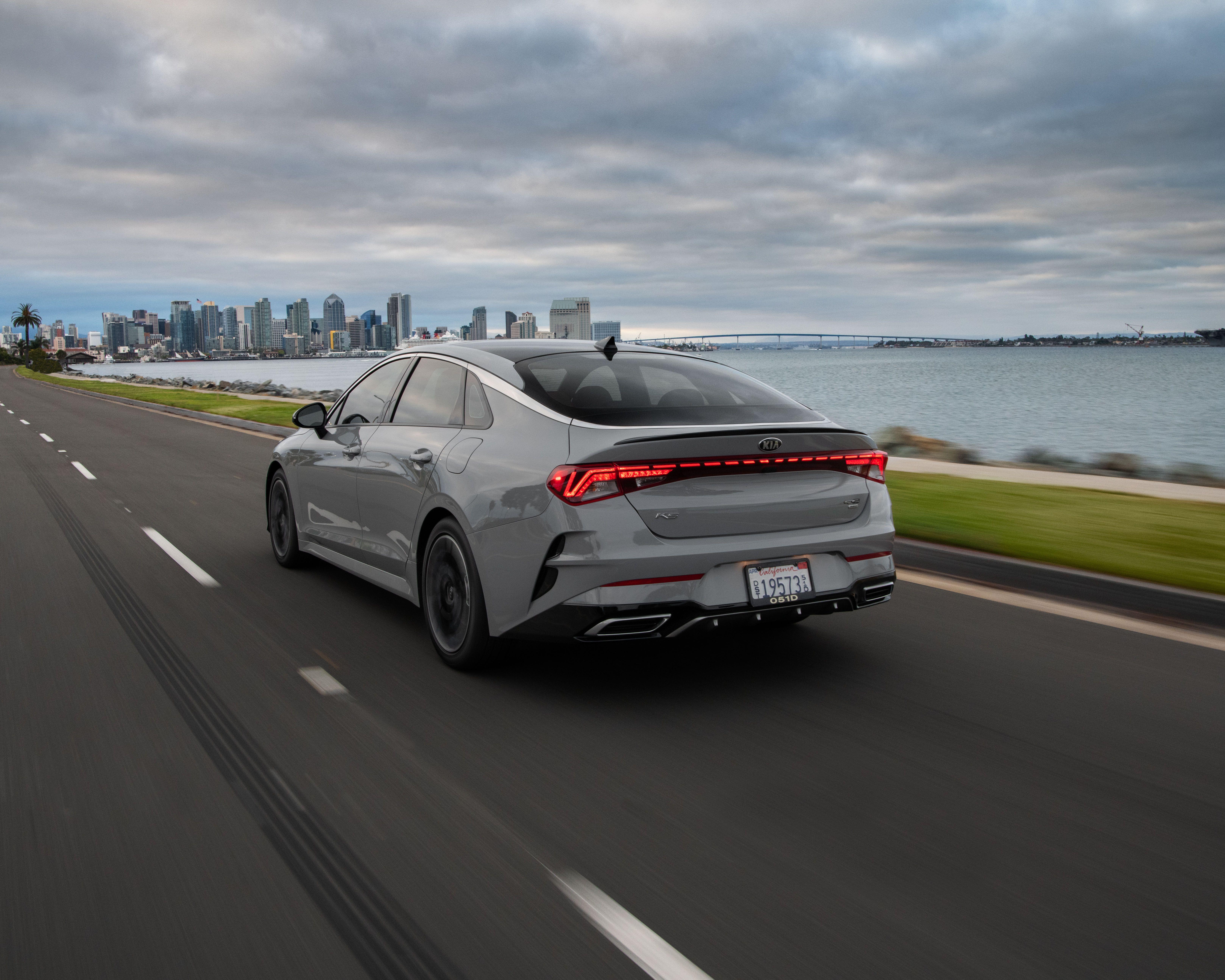 Download 2021 Kia K5 GT-Line AWD - Rear HD Wallpaper 6472x5178 #5