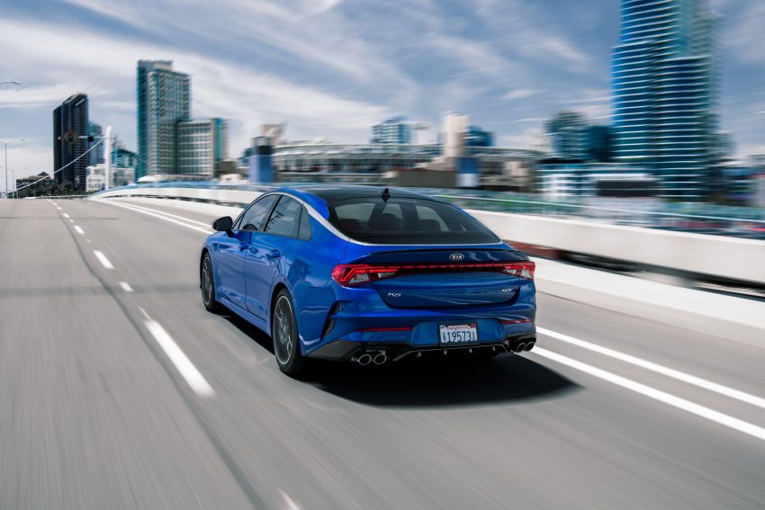 2021 Kia K5 GT - Rear Wallpaper 850x567 #2