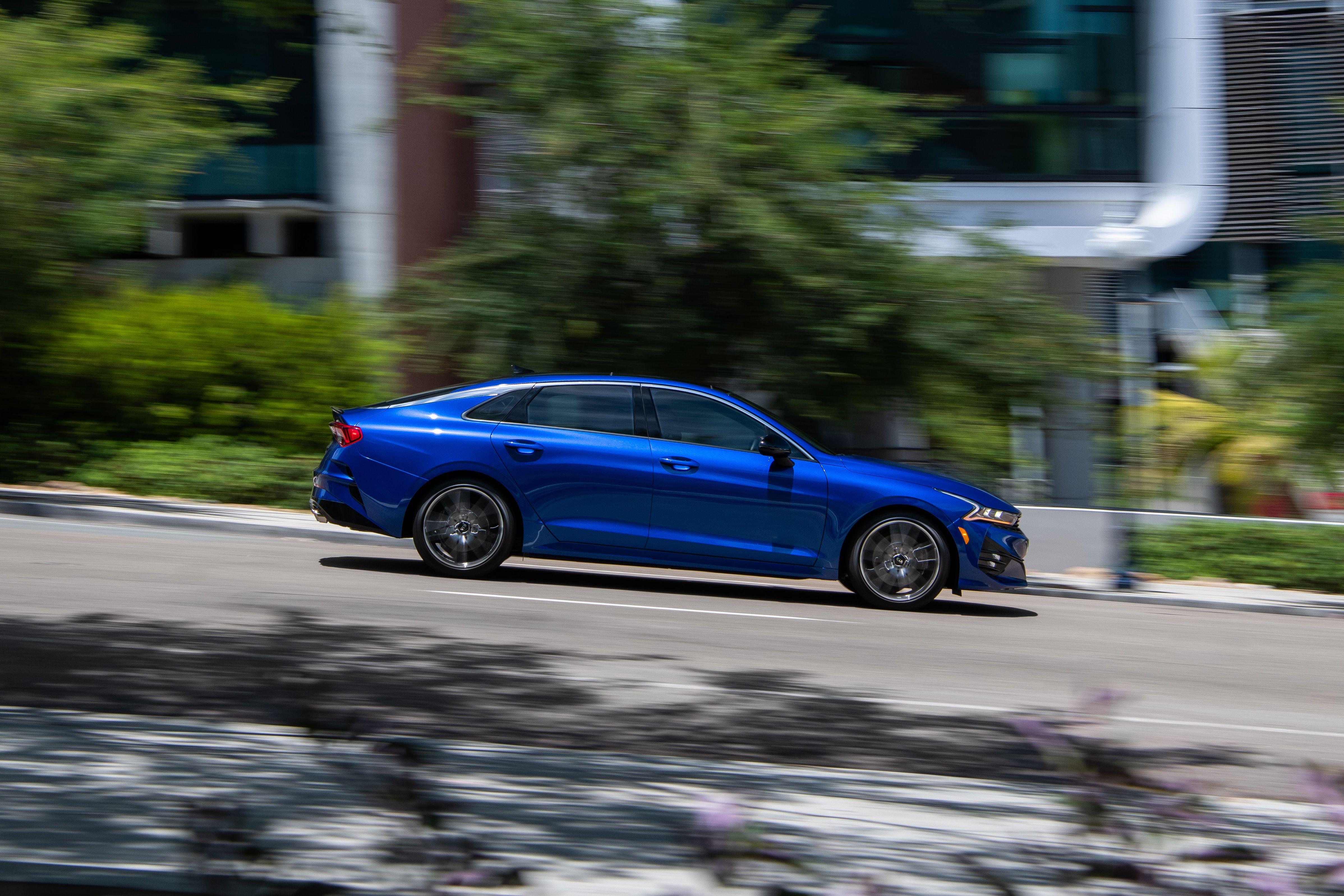 Download 2021 Kia K5 GT - Side HD Wallpaper 4792x3195 #10