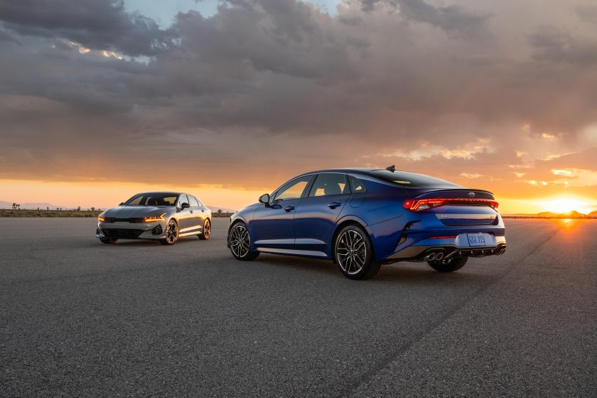 2021 Kia K5 GT and Kia K5 GT-Line AWD Wallpaper 850x567 #16