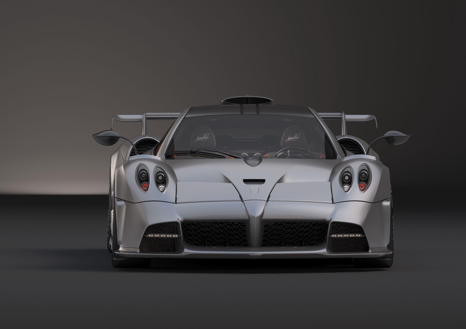 Download 2021 Pagani Imola - Front HD Wallpaper 1920x1358 #5