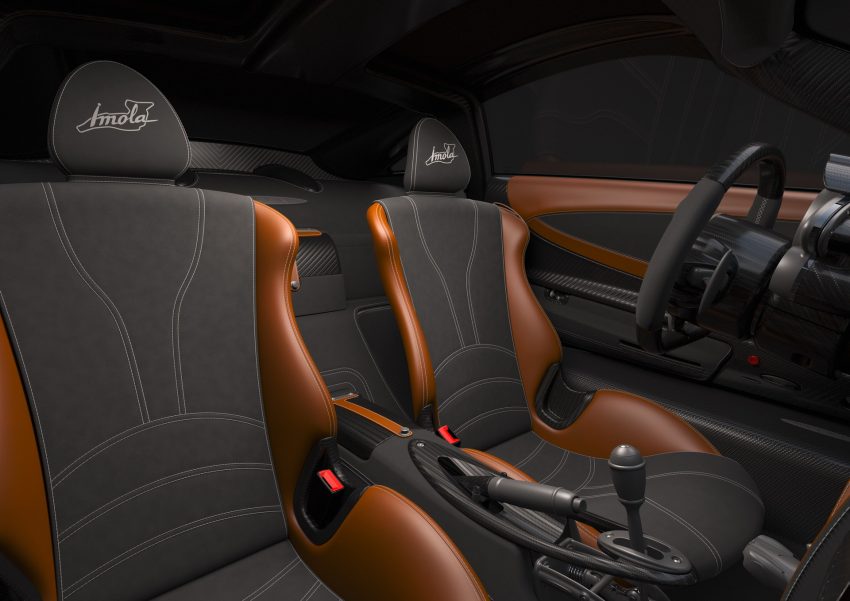 2021 Pagani Imola - Interior Wallpaper 850x601 #10