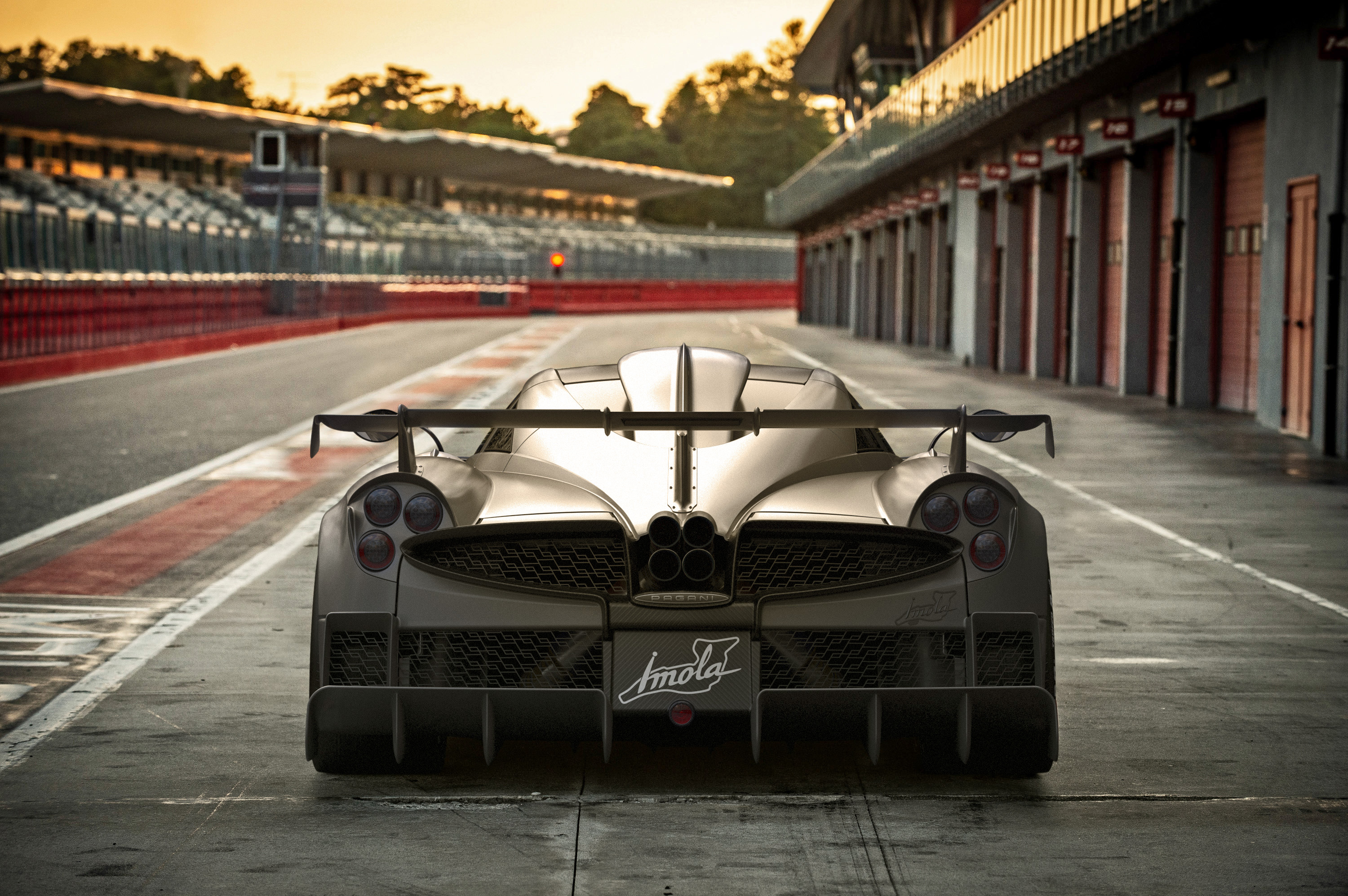 Download 2021 Pagani Imola - Rear HD Wallpaper 3000x1995 #4