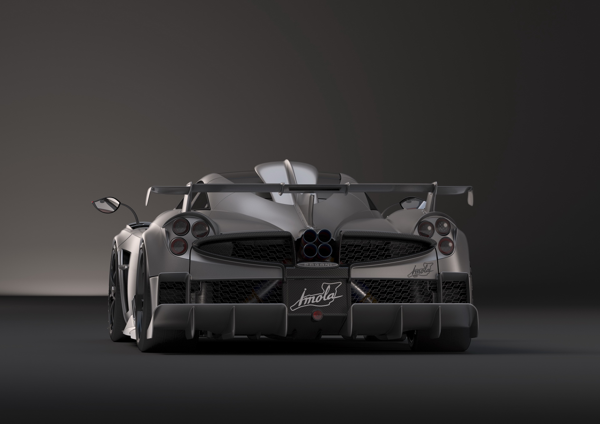 Download 2021 Pagani Imola - Rear HD Wallpaper 1920x1358 #6