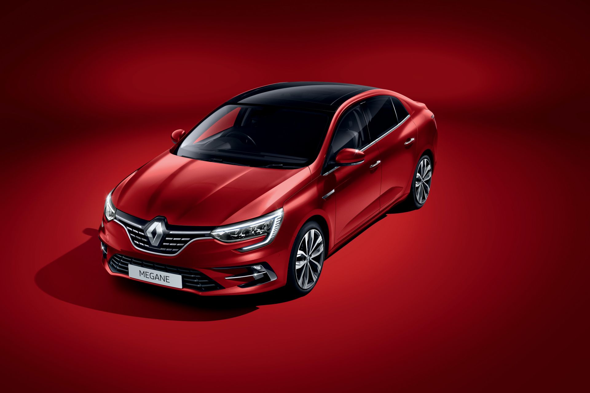 Download 2021 Renault Megane Sedan - Front Three-Quarter HD Wallpaper 1920x1280 #19