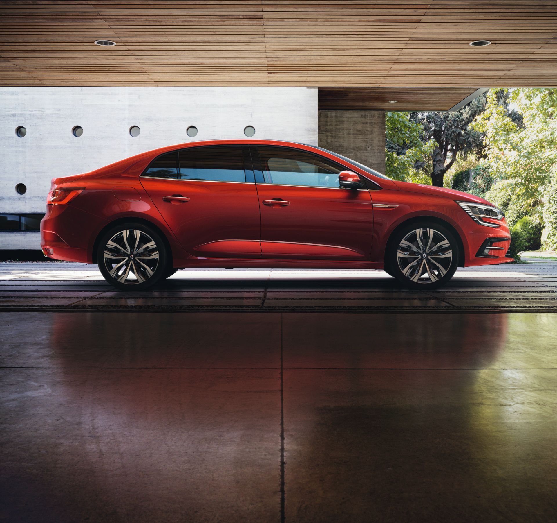 Download 2021 Renault Megane Sedan - Side HD Wallpaper 1920x1800 #3