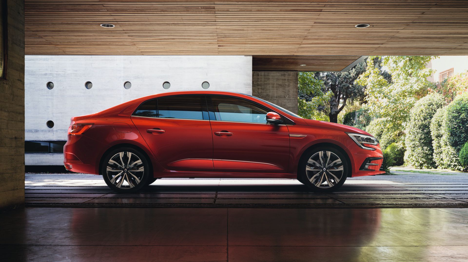 Download 2021 Renault Megane Sedan - Side HD Wallpaper 1920x1077 #5