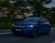 2021 Skoda Enyaq Sportline iV 80x - Front Three-Quarter Wallpaper 190x150