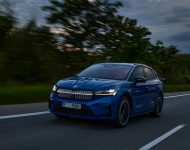 2021 Skoda Enyaq Sportline iV 80x - Front Three-Quarter Wallpaper 190x150