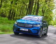 2021 Skoda Enyaq Sportline iV 80x - Front Wallpaper 190x150