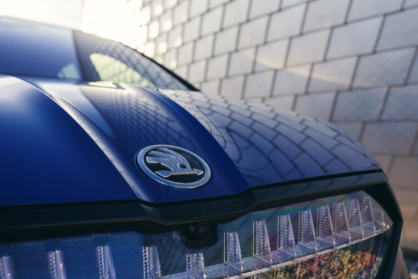 2021 Skoda Enyaq Sportline iV 80x - Grille Wallpaper 850x567 #59