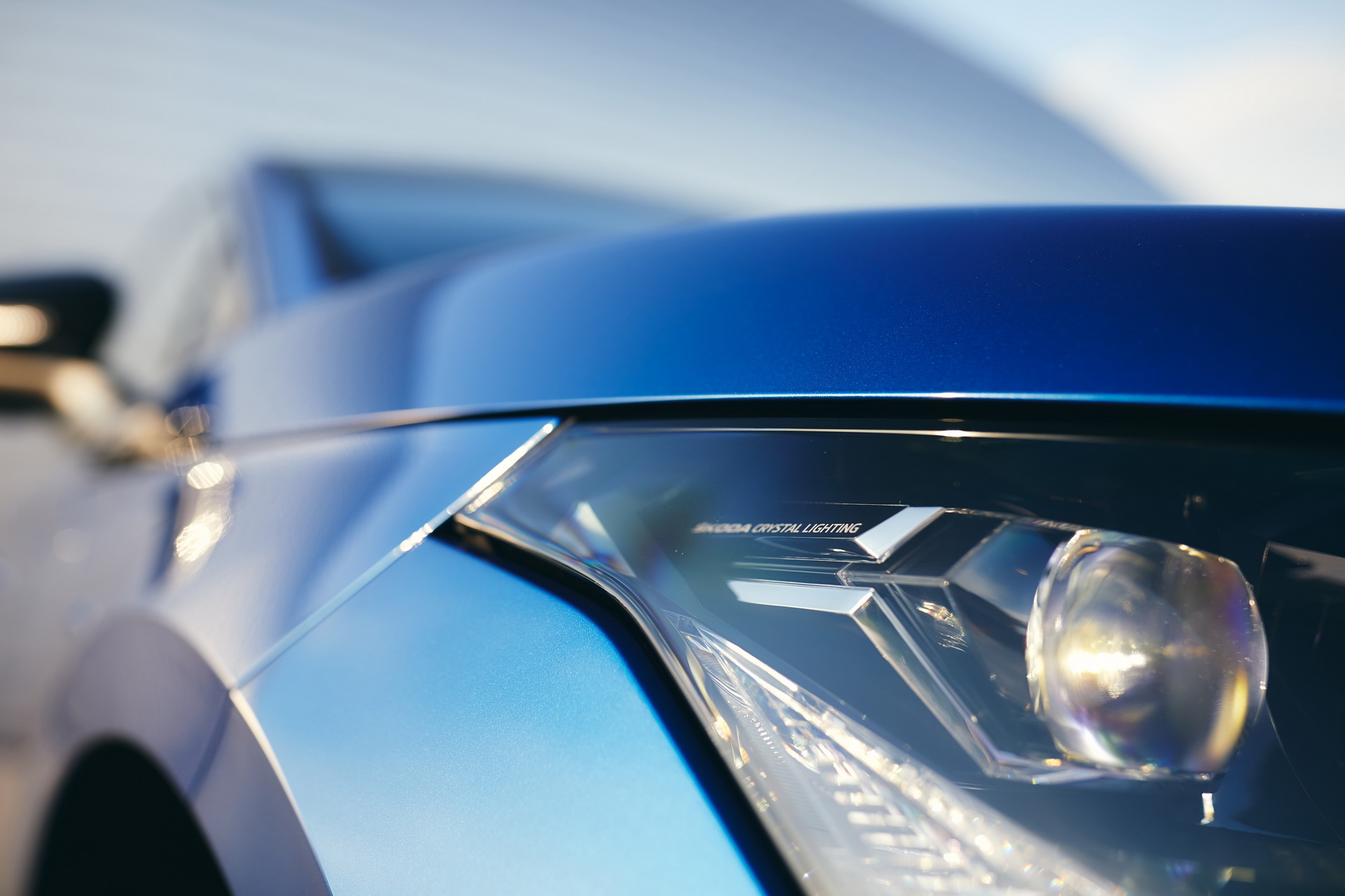 Download 2021 Skoda Enyaq Sportline iV 80x - Headlight HD Wallpaper 1920x1280 #60