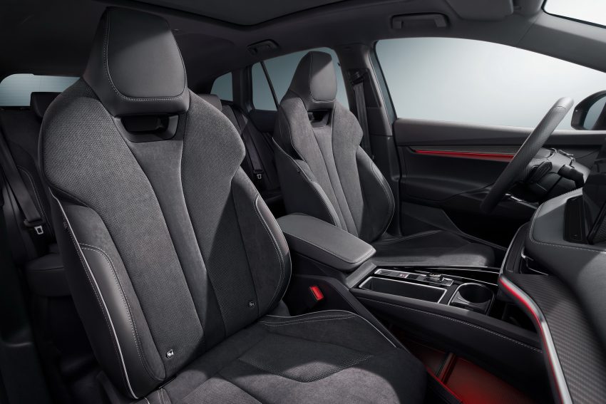 2021 Skoda Enyaq Sportline iV 80x - Interior, Front Seats Wallpaper 850x567 #85