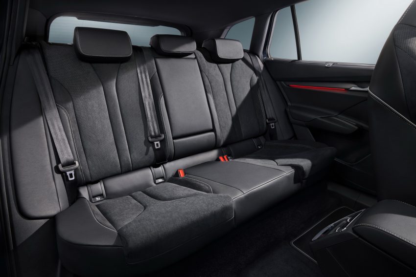 2021 Skoda Enyaq Sportline iV 80x - Interior, Rear Seats Wallpaper 850x567 #90