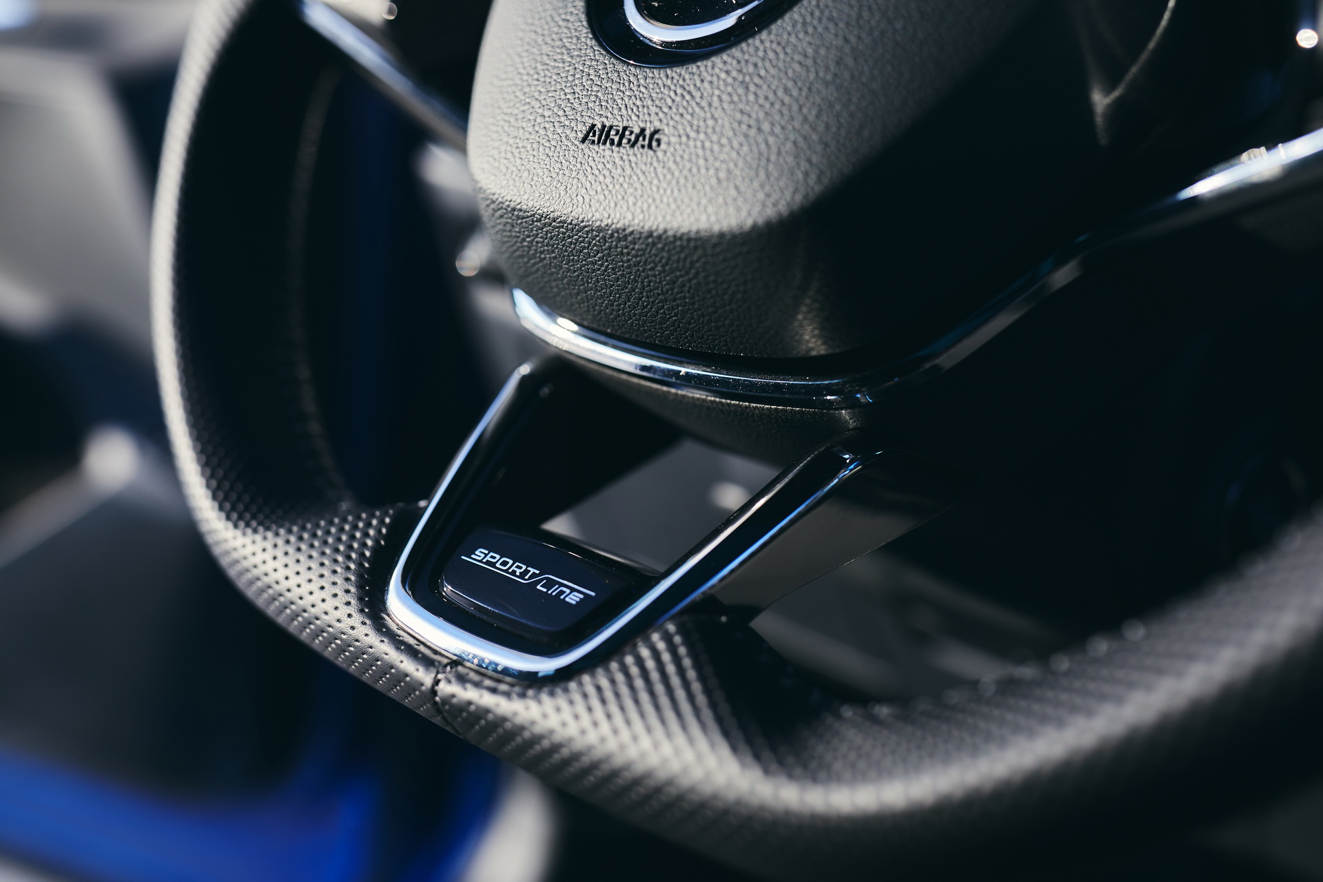 Download 2021 Skoda Enyaq Sportline iV 80x - Interior, Steering Wheel HD Wallpaper 1920x1280 #78