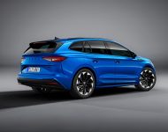 2021 Skoda Enyaq Sportline iV 80x - Rear Three-Quarter Wallpaper 190x150