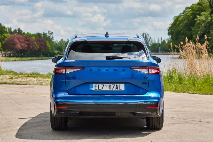2021 Skoda Enyaq Sportline iV 80x - Rear Wallpaper 850x567 #15