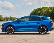 2021 Skoda Enyaq Sportline iV 80x - Side Wallpaper 190x150