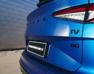 2021 Skoda Enyaq Sportline iV 80x - Tail Light Wallpaper 190x150