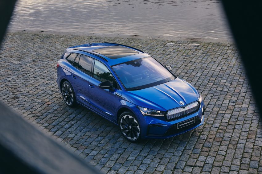 2021 Skoda Enyaq Sportline iV 80x - Top Wallpaper 850x567 #43