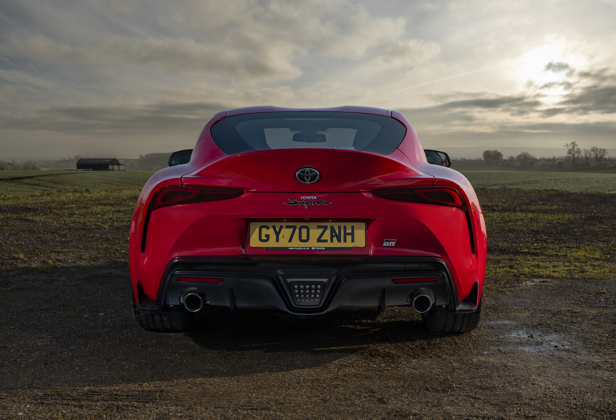 Download 2021 Toyota GR Supra 2.0 - Rear HD Wallpaper 2560x1745 #65